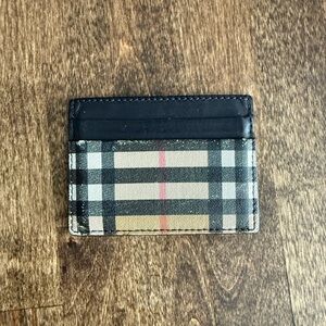Burberry card holder wallet